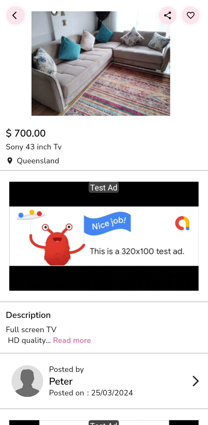 Listing Details interface 7