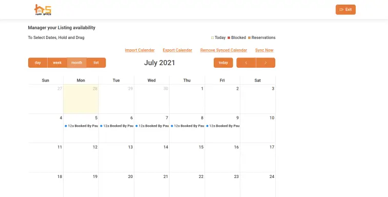 airbnb for space rentals