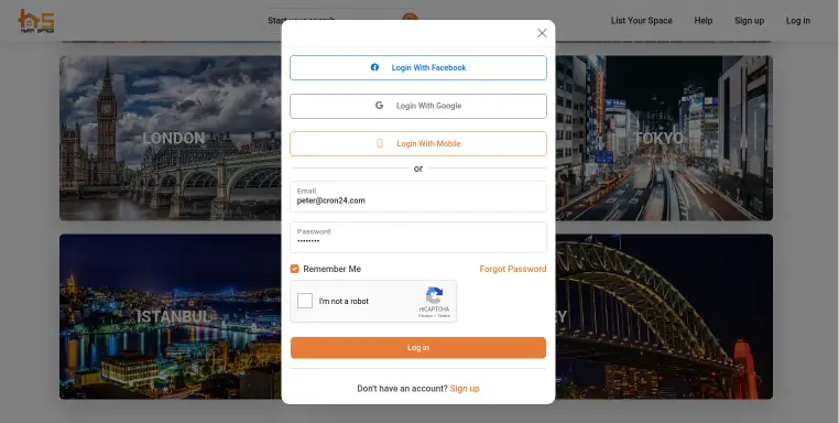 Splacer fore space rental