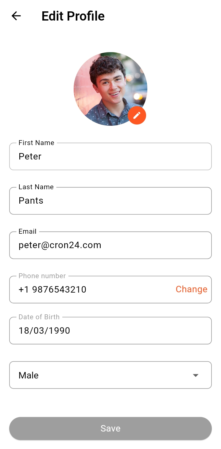 Store Dashboard interface 7