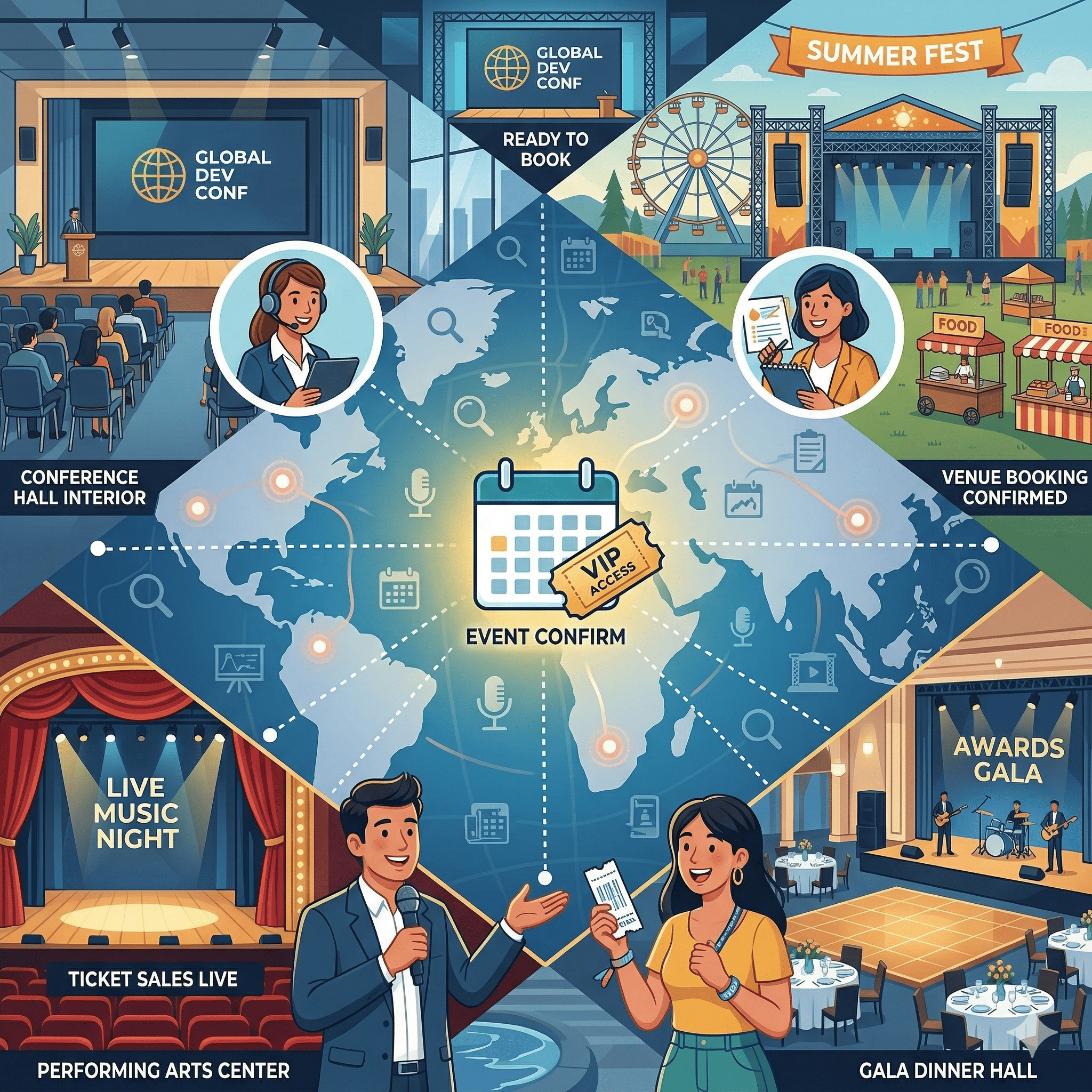 HyraSpace - Space Rental Script