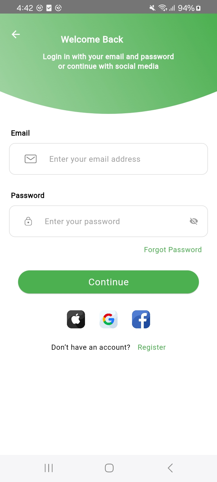 Easy Search interface 2