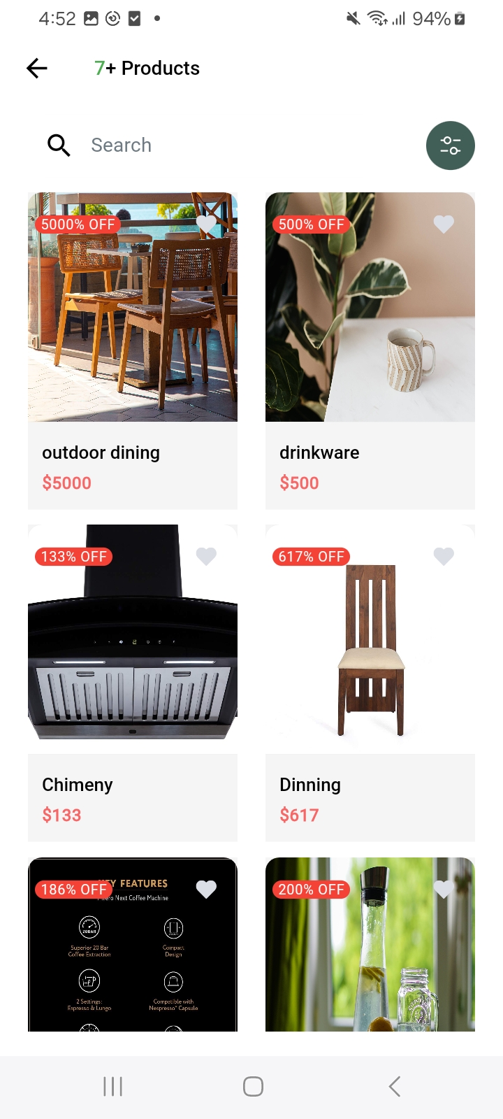 Order Tracking interface 6